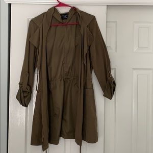 Love tree green jacket medium